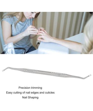Nail Cleaning Tool Stainless Steel Double Head Ingrown Toenail Safety Tool for Manicure Care - Buy Online on GoSupps.com