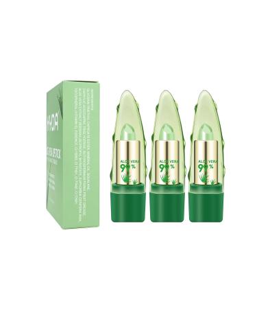 Freeorr Aloe Vera Jelly Lipstick Set - 3 Color-Changing Moisturizing Lip Balms (3 Pieces 3.5g) - Buy Online on GoSupps.com
