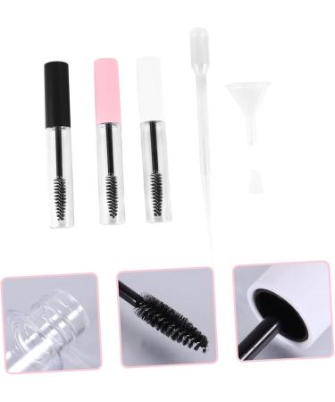 Ipetboom 96 Pcs Mascara Empty Tube Clear Mascara Lash Containers Empty Mascara Tube Cosmetic Liquid Bottle - Buy Online on GoSupps.com