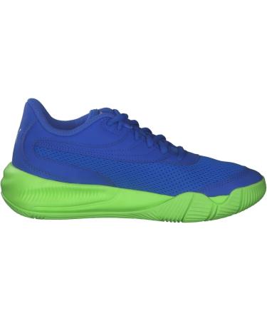 PUMA Unisex Kids Triple Jr Basketball Shoe - 37 EU - Bluemazing Green Glare | International Shipping Available - Buy Online on GoSupps.com