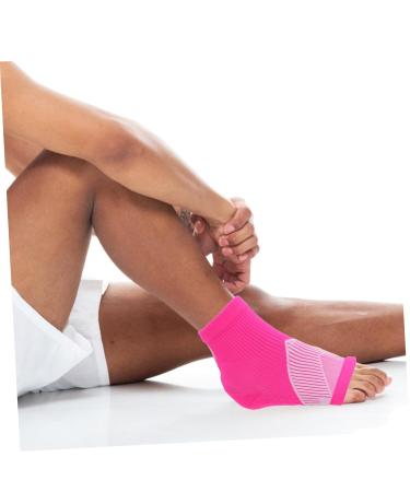FRCOLOR 3 Pairs Ankle Support Braces - Sprain Proof Sports Ankle Socks & Protectors - XL Pink - International Shipping Available - Buy Online on GoSupps.com