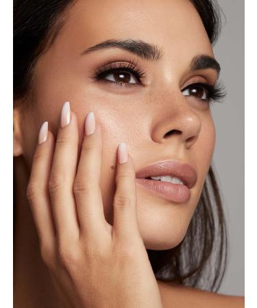 Brishow Short Fake Nails Peach Gradient Ballerina - 24pcs Full Cover Acrylic Stick on Nails for Women and Girls - Buy Online on GoSupps.com