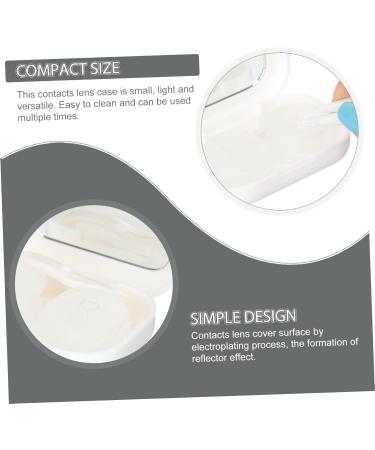Buy Solustre 48-Piece Cardboard Contact Lens Cleaning Container - Eye Lens Case & Holder for Travel - Buy Online on GoSupps.com