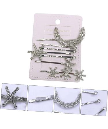 Gogogmee Clip Hair Accessories for Hair Decorations Bling Hair Pearl Hair Accessories Barrettes for Women Jeweled Barrettes Flower Decor Rhinestone Bobby Pins Fashion Hair Pin - Buy Online on GoSupps.com