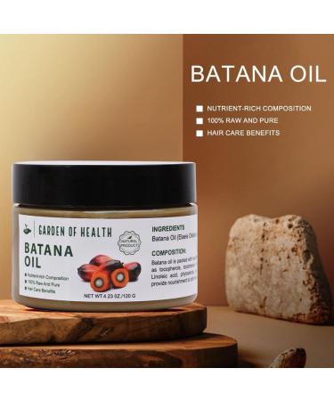 Buy Batana Hair Oil 4.23 oz - Organic Hair Growth & Strengthening Conditioner for Men & Women - Buy Online on GoSupps.com