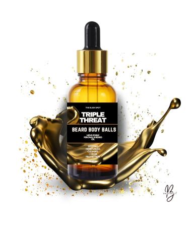 Men's Body Oil - Men's Beard Oil - All-Natural - Softens Strengthens and Nourishes Hair & Skin - Infused with sunflower oil coconut oil and grapeseed oil cologne scent 1 oz