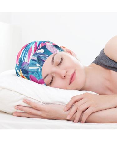 Silk Lined Paisley Sleep Cap | Satin Head Wrap for Men and Women - Buy Online on GoSupps.com
