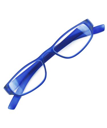 Sanico fashionable reading glasses blue sealing thickness 1.5 Dioptria I visual aid optics reading help i reading glasses 1.5 women reading glasses men glasses blue light unisex i model adige blue 1.5 x