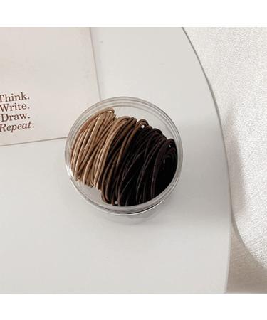 100pcs Women's Elastic Hair Band Ties - Ponytail Holders for All Hair Types - Buy Online on GoSupps.com