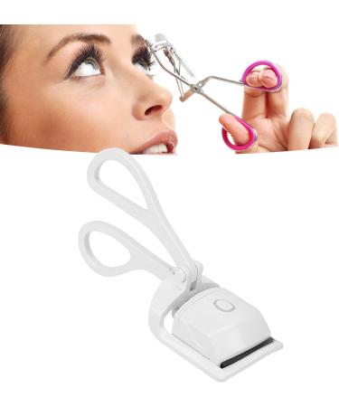 Verdant Touch Electric Heated Eyelash Curler Electric Heated Eyelash Curler USB Rechargeable Fast Heating Makeup Tool for Women Pearl White - Buy Online on GoSupps.com