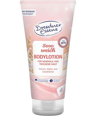 Dresdner Essenz Sooo Soft Body Lotion 2 x 200 ml Vegan Body Cream - Buy Online on GoSupps.com