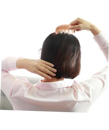 TOVINANNA Scalp Massage Device Set - 3 Multifuntional Comb & Hairbrush for Scalp Care | Pink Beeswax Massage Comb - Buy Online on GoSupps.com
