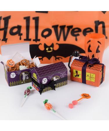 STOBAZA Cookie 10pcs Candy Treat Bags Halloween Sweet Treat Boxes Halloween Candy Bucket Candy Box Accessories - Buy Online on GoSupps.com