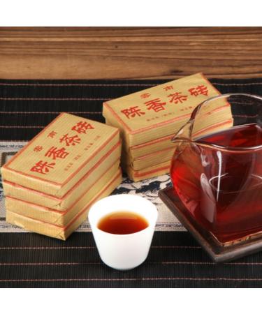 HQZM Yunnan Menghai Puer Mature Tea Small Brick 50g Mature Fragrance Mini Brick Tea More Fragrant As It Ages 50g*3pcs 50g*3szt - Buy Online on GoSupps.com