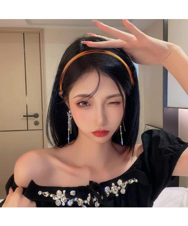 Nifocc Hard Plastic Headband - Double Row Hairbands with Teeth for Women (2 Pcs) | Tortoiseshell & Black High-Quality Hair Accessories - Buy Online on GoSupps.com