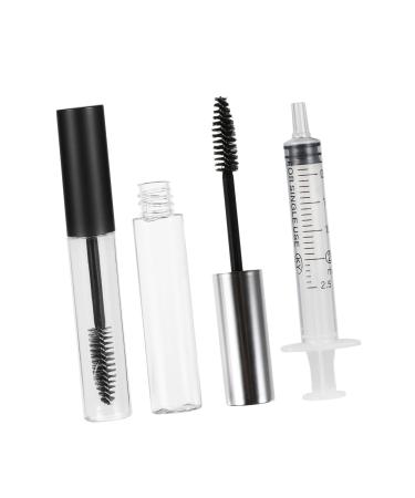 FOMIYES 12pcs Mascara Tube Clear Mascara Eyelashes Kit Lashes Extension Kit Eyelash Wand Lash Kits Plastic