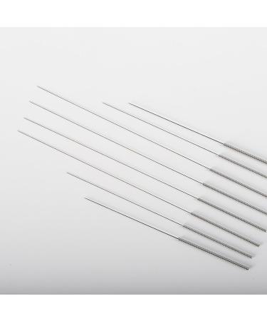 100pcs Sterile Stainless Steel Acupuncture Needles - Individually Packed 0.20mm & 0.22mm Sizes for Beauty & Massage - Buy Online on GoSupps.com