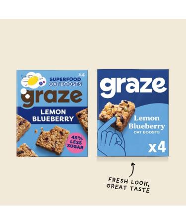 Graze Snacks-Selection box-Total 10 Snack Box Lunchbox snacks Vegan snacks - Packaging may vary - 40x30g of at least 45% less sugar than average Cereal bars Vegan Bundle 20 - Buy Online on GoSupps.com