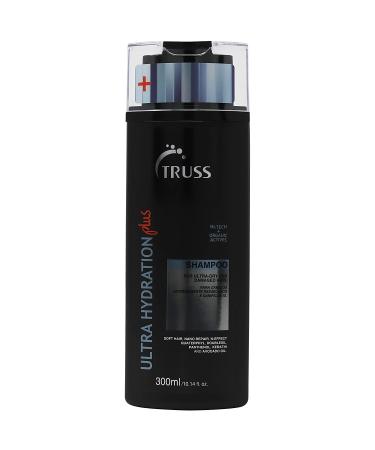 TRUSS Ultra Hydration PLUS Shampoo - For Extremely Dry Damaged Hair from Chemical Damage  Color Damage - Deep Hydration  Restores Elasticity  Revitalizes  Adds Body & Shine to All Hair Type & Textures.