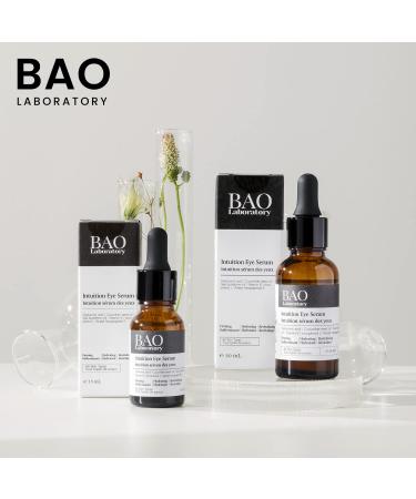 BAO Laboratory Intuition Eye Serum - Vitamin E, Cucumber Seed Oil, Hyaluronic Acid - 30ml - Reduce Wrinkles, Finelines, Dark Spots - For All Skin Types - Buy Online on GoSupps.com