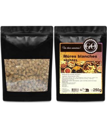  LA PLANTIGO Dried seedless white mulberries 250g - LA PLANTIGO - Buy Online on GoSupps.com