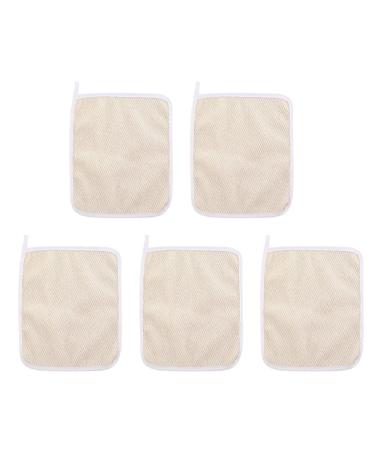 VALICLUD 15 pcs Nylon Bath Towel & Loofah Set | Exfoliating Scrubber with Reusable Soap Bag for Men & Women | Spa Quality Bath Wipe - Buy Online on GoSupps.com