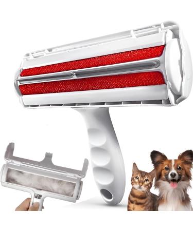 Pet Hair Remover Roller- Quality-mart Reusable Dog and cat Hair Remover for Floors Sofas Carpets Clothes car Seats beds- Easy to use and self-Cleaning Roller
