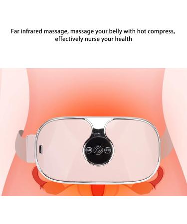 Wireless Menstruation Heating Pillows - 3 Tempo Modes Vibration Massage for Back Pain Relief - Pink - Buy Online on GoSupps.com