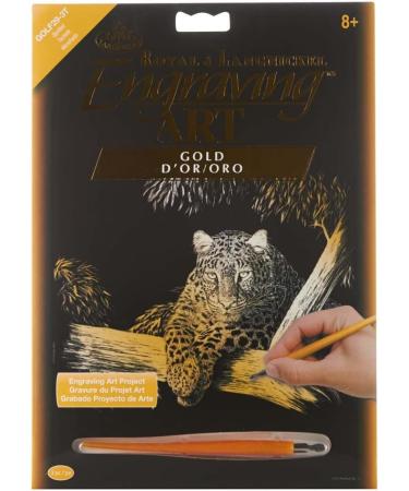 ROYAL BRUSH Gold Foil Engraving Art Kit - 8x10 Inch | Spotted Design - Buy Online on GoSupps.com