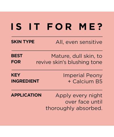 L'Oreal Paris Night Cold Effect Moisturizer Cream Age Perfect Rosy Tone with Imperial Peony Extract + Calcium B5 For Mature Skin Skincare 50 ml Night Cream 50ml - Buy Online on GoSupps.com