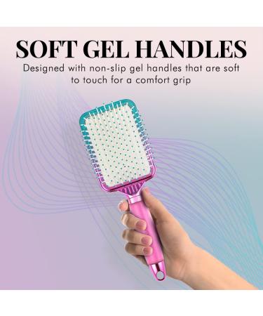 Unicorn & Mermaid Hair Brush | Paddle Detangling Brush for Women by Lily England - Buy Online on GoSupps.com