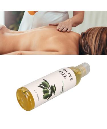Premium 118ml Cold-Pressed Olive Oil Massage Oil | Nourishing Essential Oil for Hair Skin & Hands - International Shipping Available - Buy Online on GoSupps.com