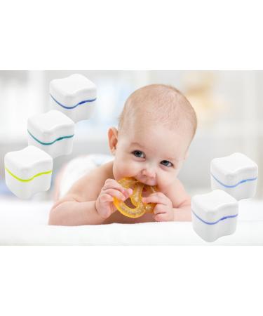 Dental Appliance Cleaning Case - Retainer-Denture Bath - Standard Size, Admiral Blue with Easy Grip - Buy Online on GoSupps.com