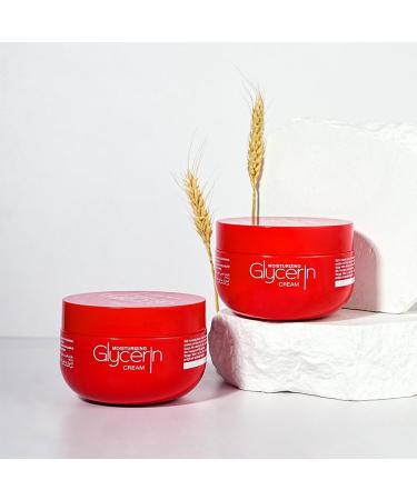 Glycerin Moisturizing Body Lotion Face Cream Non-Greasy Oil-Free Hydrating Repairing for Dull Skin Help To Soften and Smooth Extra-Dry and Rough Skin Reduce Wrinkles(280g) - Buy Online on GoSupps.com