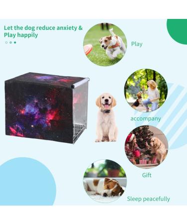 KYKU Galaxy Dog Crate Cover | 48 Inch | Waterproof Heavy Duty | Designer 3D Print | Camo Pattern | Privacy Space | Funny Cute Kennel Cover - Buy Online on GoSupps.com