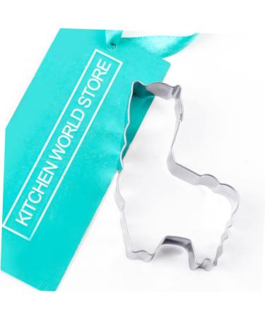 Ciieeo 8 Pcs Alpaca Shape Mold Cookies Mold Stainless Steel Mold Cake Baking Molds Fruit Cutters Mold Blankly Biscuit 7.2X5.3cmx2pcs Silverx2pcs - Buy Online on GoSupps.com