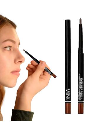 Waterproof Eyeliner Pencil Eye Shadow Pencils Eyeliner Pens - Smudge-Proof Gel Eyeliner Pencil Under Eye Eyeliner Pencil for Halloween Carnival Rowces Brown