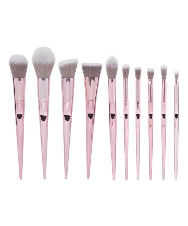 10 pieces of make -up brush synthetic foundation brush set brushset makeup professional make -up brush set facial brush make -up brush