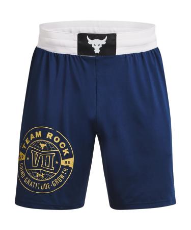 Under Armour Men's Project Rock Boxing Shorts X-Large Academy Blue / White - 408