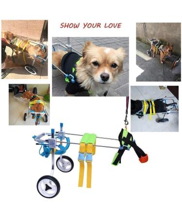 Dog Wheelchair Lightweight Dog Wheelchair for Back Legs Adjustable Pet Wheelchair Rehabilitation Walk Tool Pet Wheelchair Portable Large - Buy Online on GoSupps.com