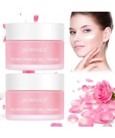 BeautyMin Pore Primer Gel Cream 2 pieces Jiorniee Pore Filling Gel Cream Pore Priming Gel Cream Pore Evening Skin Tone Primer Gel Cream Suitable for all skin tones