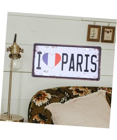 Levemolo Emblems Outdoor Decorations for Patio Beer Signs Bar Signs Tin Signs The Sign Iron Painting Vintage As Shown medium - Buy Online on GoSupps.com