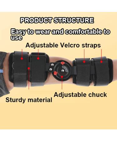 Children's Rear OP Hinged Knee Brace | ROM Knee Immobilizer & Lateral Stabilizer for Pain Relief ACL Support & Arthritis - Buy Online on GoSupps.com