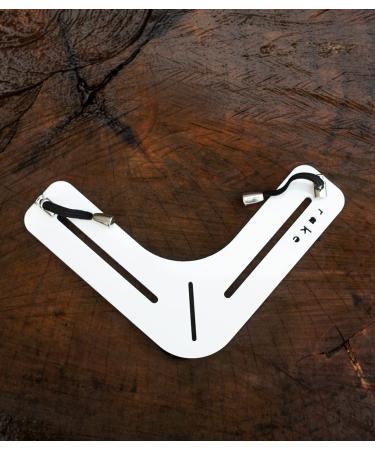 Beard Shaper Tool | Perfect Stencil for Neck Line Trimming & Self Haircuts | Beard Cutting Guide - Buy Online on GoSupps.com