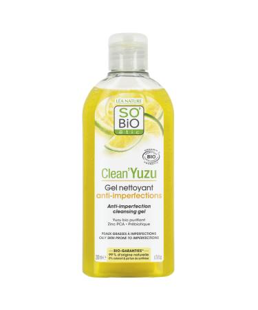 So'Bio tic YUZU CLEAN ANTI-BLEMISH CLEANSING GEL 200ML