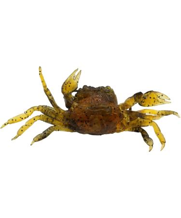 3Pcs 3D Simulation Crab Soft Lures with Sharp Double Hooks for Sea Fishing - Style3 - Buy Online on GoSupps.com