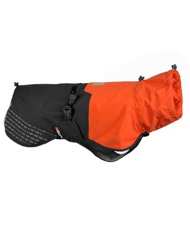 Non-stop dogwear Fjord Raincoat orange/Black |2963| Rain protection in many sizes size:70