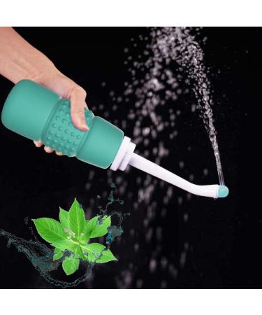 2PCS Portable Bidet 350ml - Travel Peri Bottle for Momwasher - Ideal for Kids, Pregnant Women, Elderly - Handheld Sprayer for Camping - 12oz, 2 Pack - Buy Online on GoSupps.com