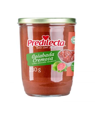 Predilecta - Sweet creamy guava - Ideal for spread - Enjoy in breakfasts and snacks - Product of Brazil - 230g