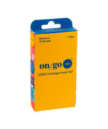 On/Go One Rapid COVID-19 Self-Test Kit with Test-to-Treat App 1 Pack 1 Test Total 15-Minute Results FDA EUA Authorized Easy to Use at Home Fast and Accurate - Buy Online on GoSupps.com